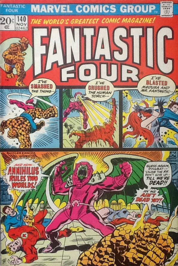 Couverture de Fantastic Four Vol.1 (1961) -140- Annihilus revealed!