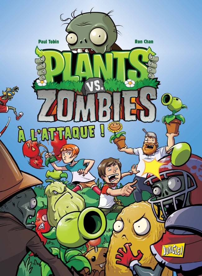 Couverture de Plants vs. Zombies -1- À l'attaque !