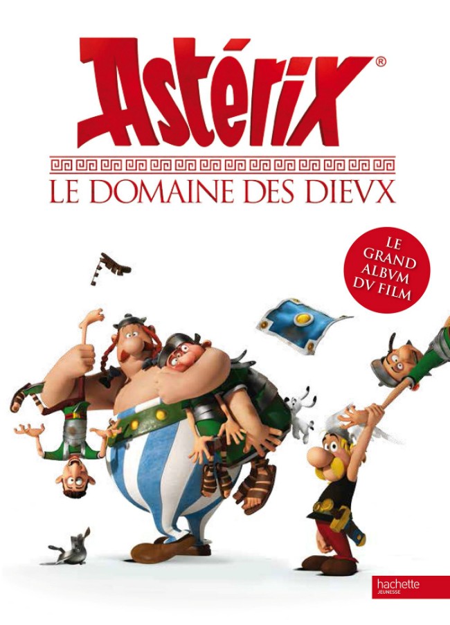 Couverture de Astérix (Hors Série) -C09- Le Domaine des dieux - Le Grand Album du film