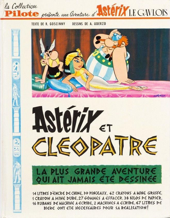Couverture de Astérix -6- Astérix et Cléopâtre