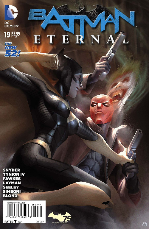 Couverture de Batman Eternal (2014)  -19- Breaking Bat