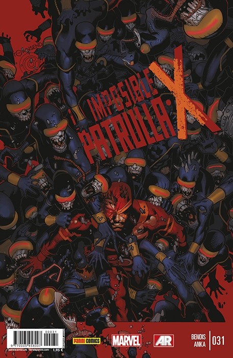 Couverture de La imposible Patrulla-X -31- Pecado Original: El Testamento de Charles Xavier. Parte 4