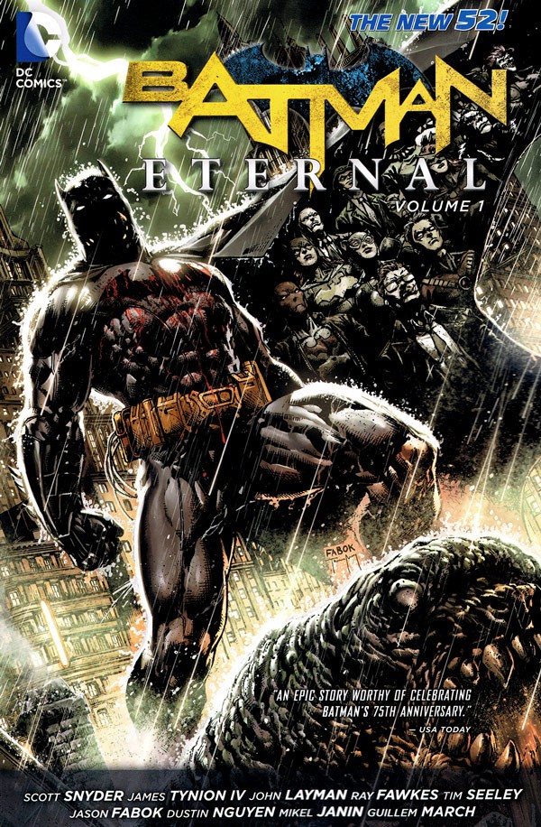 Couverture de Batman Eternal (2014)  -INT01- Volume 1