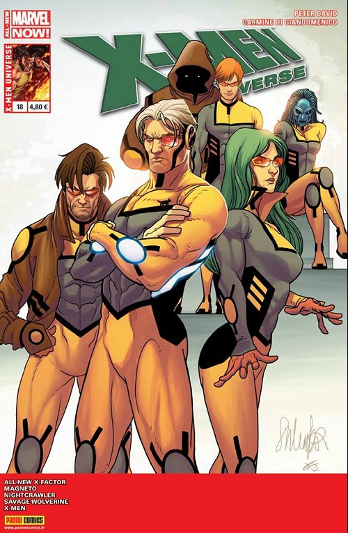 Couverture de X-Men Universe (2013) -18- Retour au foyer