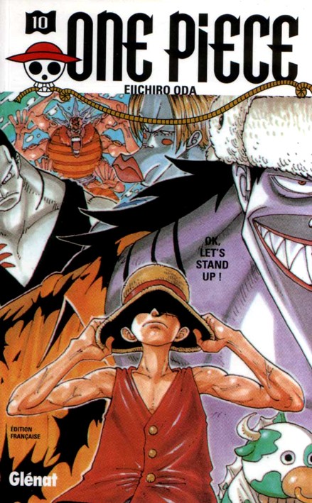 Couverture de One Piece n° 10 OK, let's stand up !