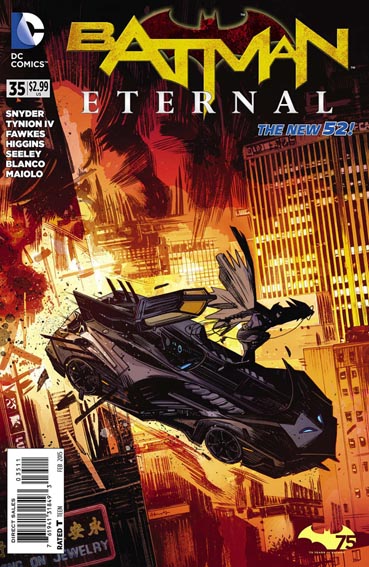 Couverture de Batman Eternal (2014)  -35- Out of control