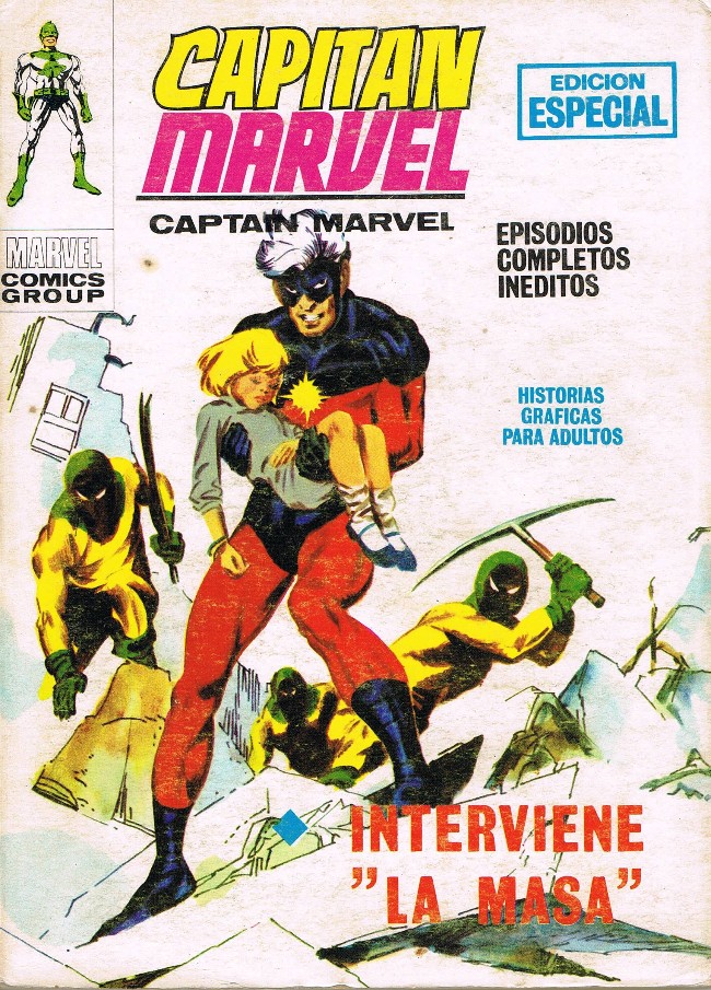 Couverture de Capitán Marvel (Vértice - Vol.1) -8- Interviene 