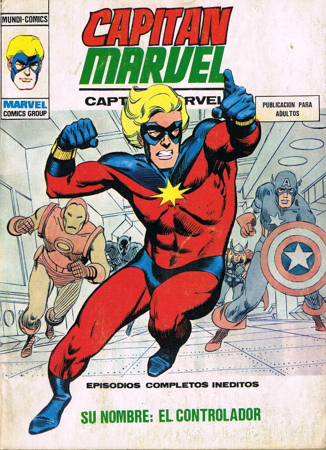 Couverture de Capitán Marvel (Vértice - Vol.1) -13- Su nombre : el Controlador