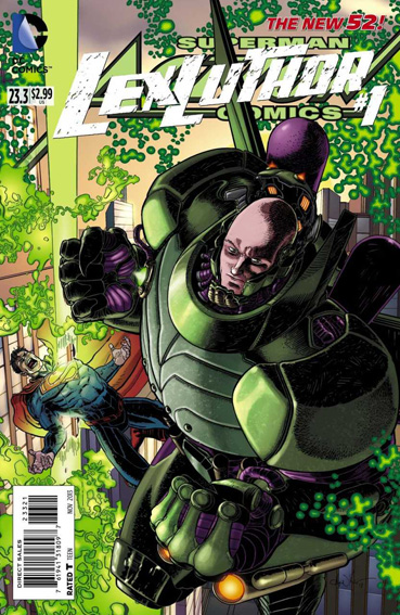 Couverture de Action Comics (2011) -233- Lex Luthor - Up up and away