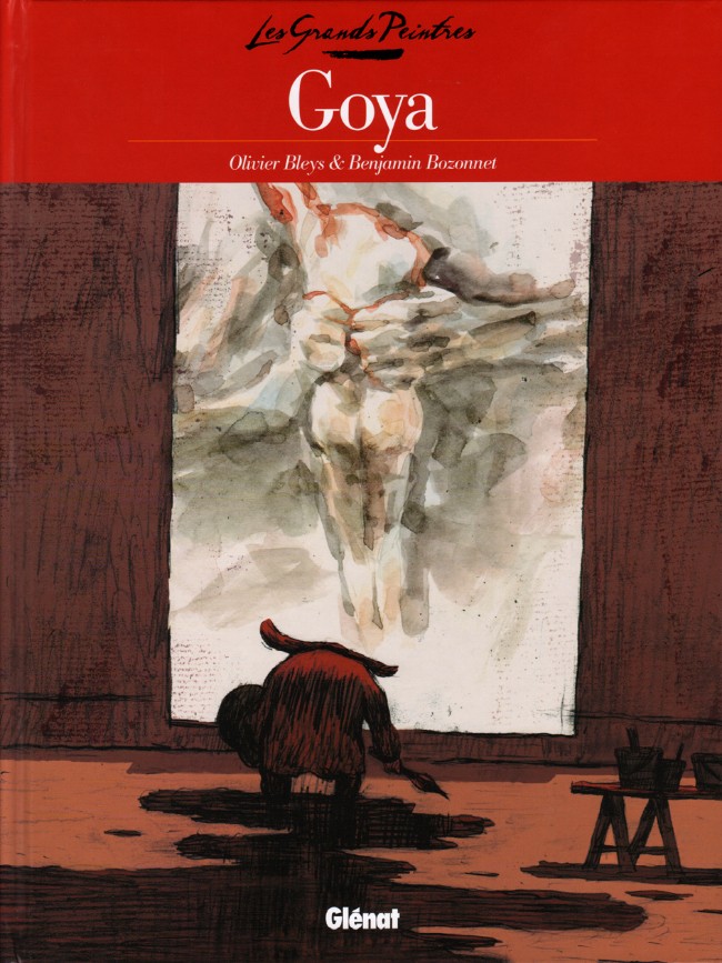 Couverture de Les grands Peintres -2- Goya