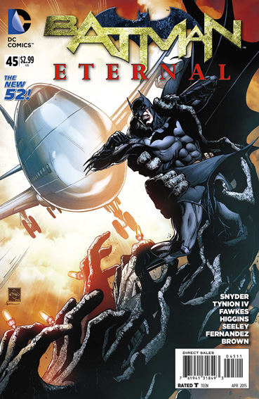Couverture de Batman Eternal (2014)  -45- Legacies