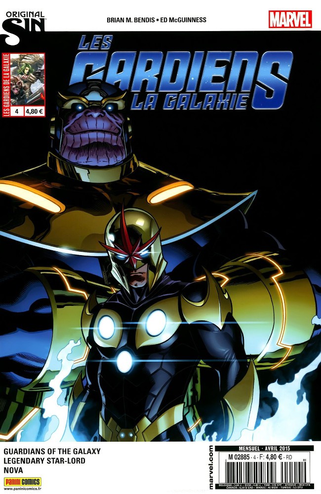 Les Gardiens de la Galaxie (revue) T7 : Gardiens de la Galaxie / Avengers  (0), comics chez Panini Comics de Duggan, Humphries, Bendis, Lopez, Schiti,  Adams, Young, Baldeon, Parker, Medina, Curiel, Mounts