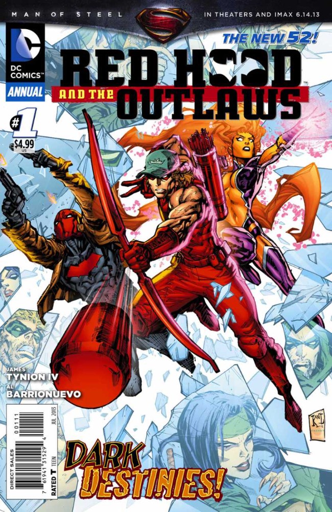 Couverture de Red Hood and the Outlaws (2011) -AN01- Trust Fall