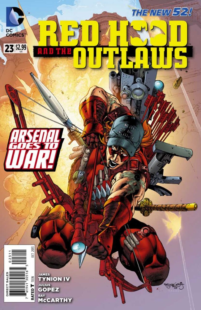 Couverture de Red Hood and the Outlaws (2011) -23- All Fall Down