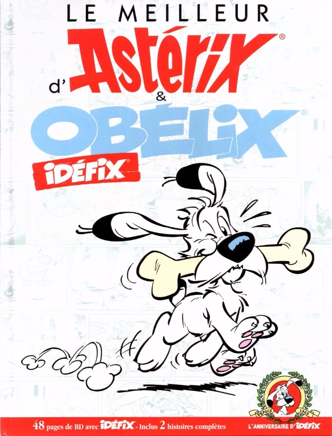 Couverture de Astérix (Hors Série) -Pub02- Le Meilleur d'Astérix & Obélix - Idéfix