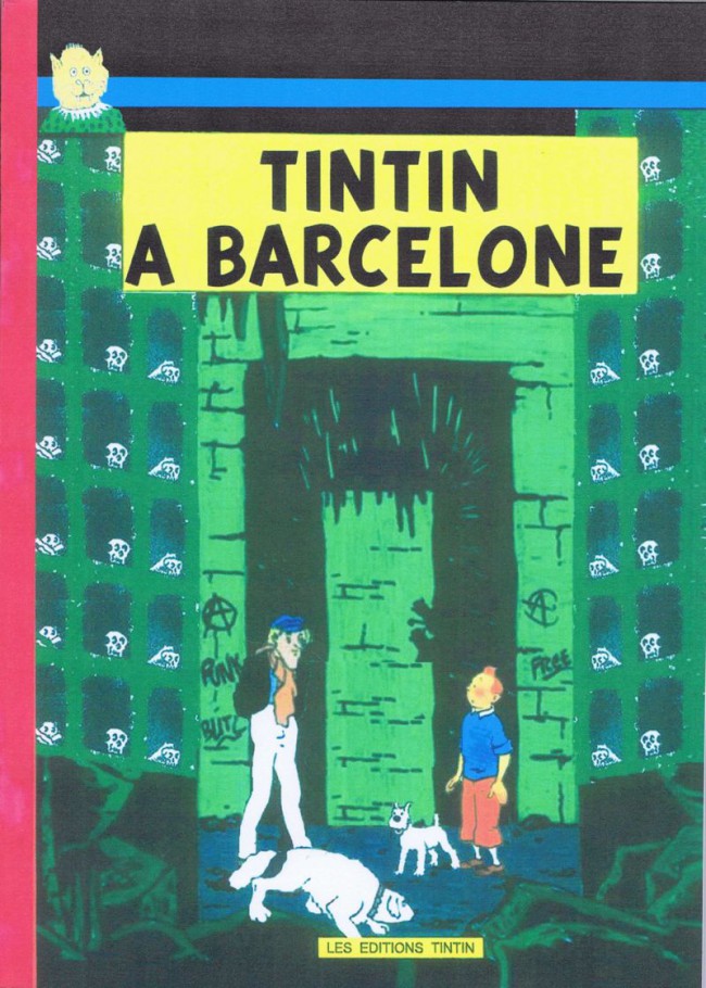 Tintin à Barcelone (Tintin - Pastiches, parodies & pirates)