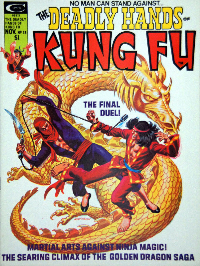 Couverture de The deadly Hands of Kung Fu (1974) -18- Secret of the Dragon