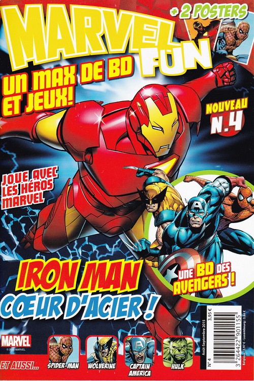 Marvel Fun -4- Iron Man cœur d'acier !
