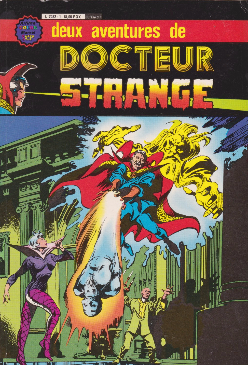 Couverture de Docteur Strange (Arédit) -Rec01- Deux aventures de Docteur Strange (n°1 et n°2)