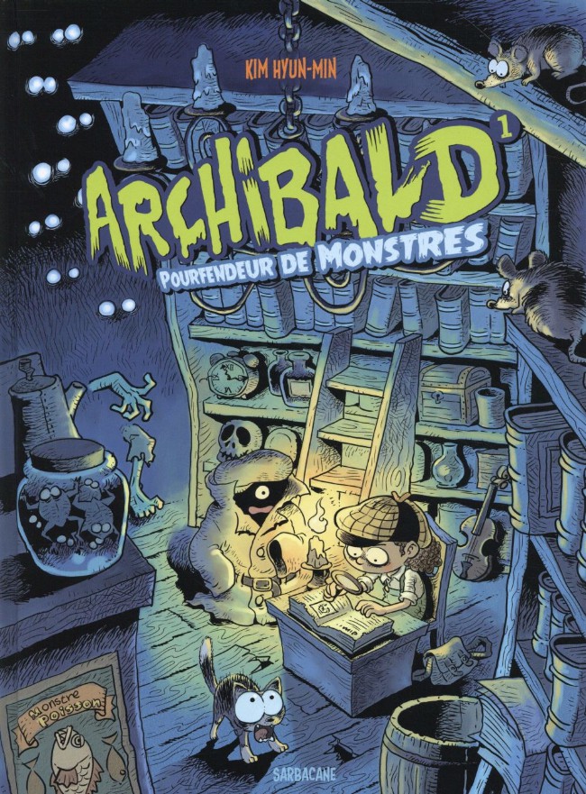 Couverture de Archibald (Kim) -1- Archibald pourfendeur de monstres