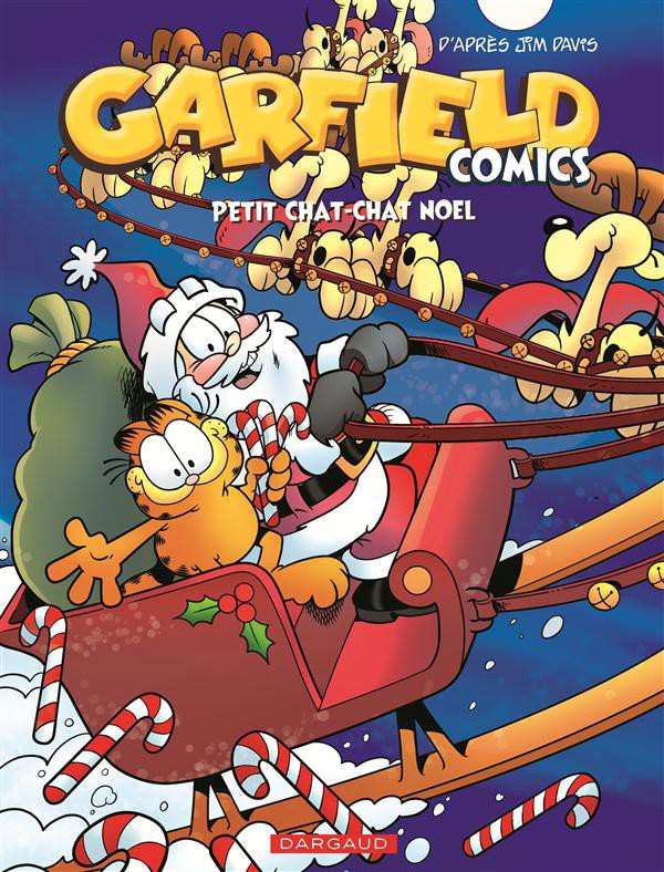Couverture de Garfield Comics n° 4 Petit chat-chat Noël