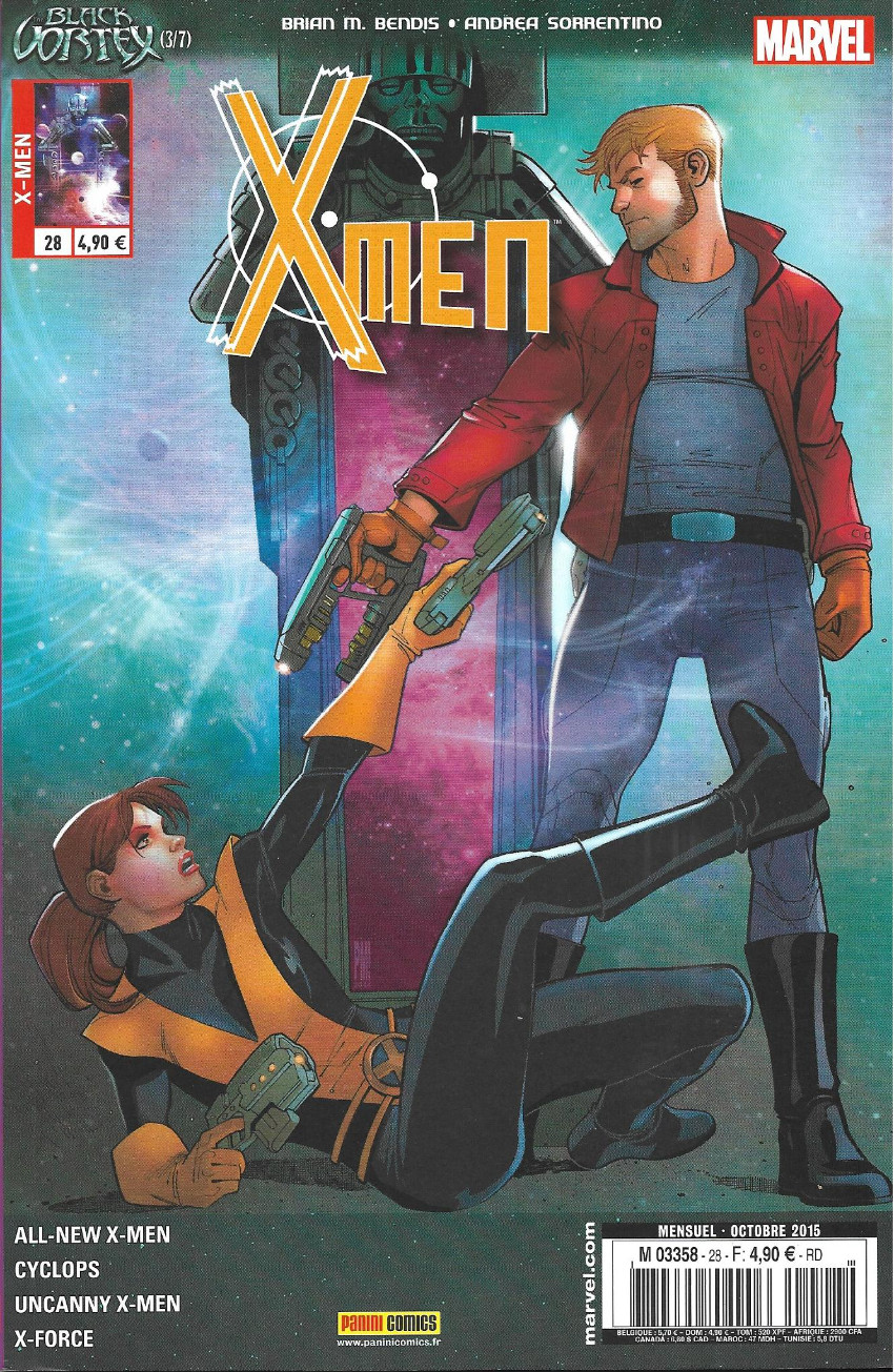 Couverture de X-Men (4e série) -28- Le Vortex noir (3/7)