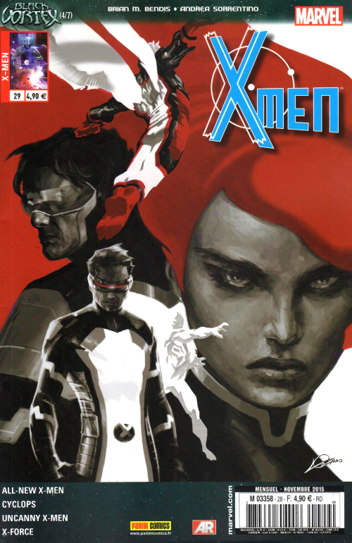 Couverture de X-Men (4e série) -29- Le Vortex noir (4/7)