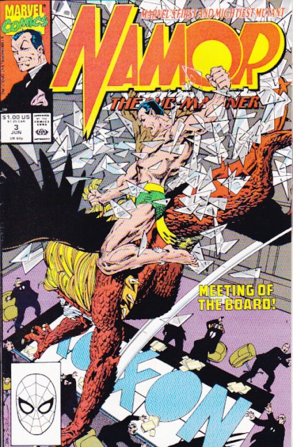 Couverture de Namor, The Sub-Mariner (Marvel - 1990) -3- Meeting of the board