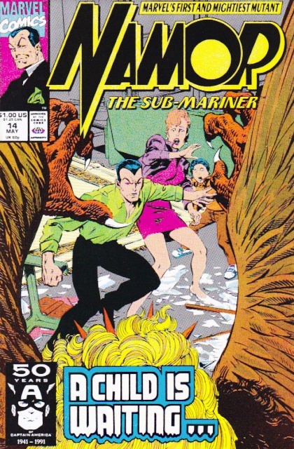 Couverture de Namor, The Sub-Mariner (Marvel - 1990) -14- A child is waiting