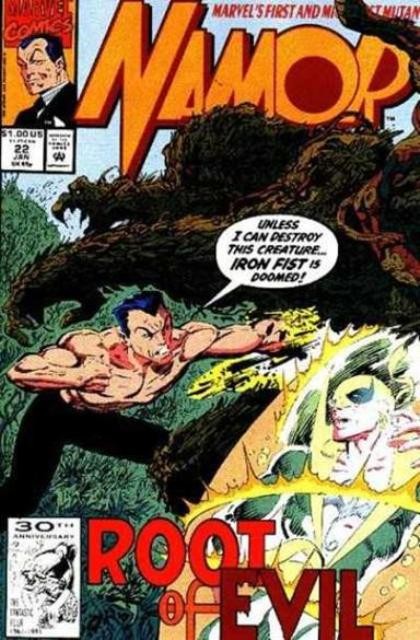 Couverture de Namor, The Sub-Mariner (Marvel - 1990) -22- Root of evil
