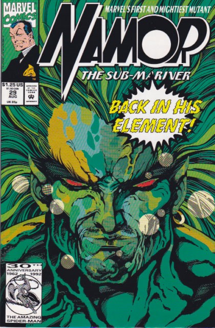 Couverture de Namor, The Sub-Mariner (Marvel - 1990) -29- Retribution