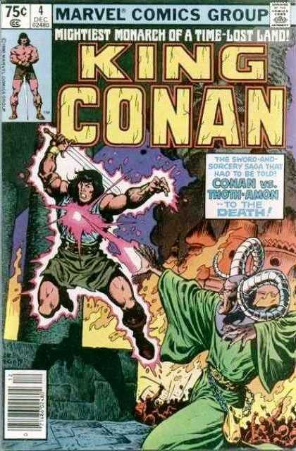 Couverture de King Conan Vol.1 (1980) -4- Shadows in the Skull!