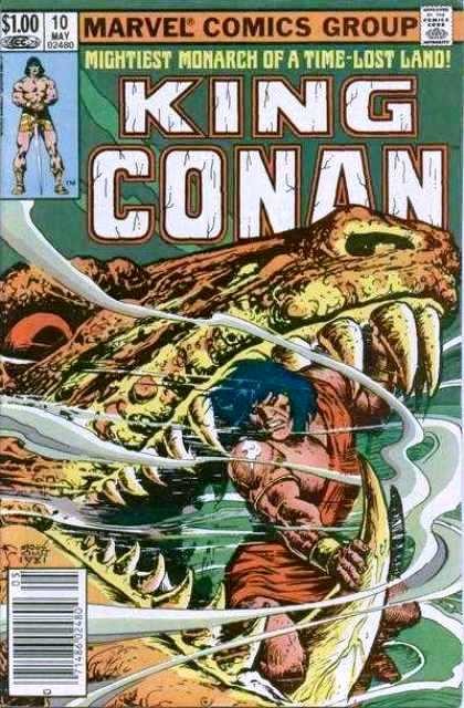 Couverture de King Conan Vol.1 (1980) -10- The fang of set