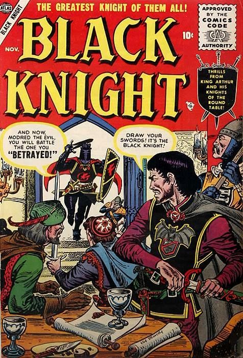 Couverture de Black Knight (Atlas - 1955) -4- Betrayed