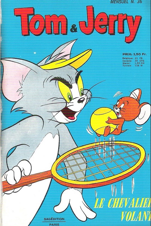 Couverture de Tom & Jerry (2e Série - Sagédition) (Mini Géant) -36- Le chevalier volant