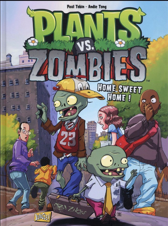 Couverture de Plants vs. Zombies -4- Home sweet home !
