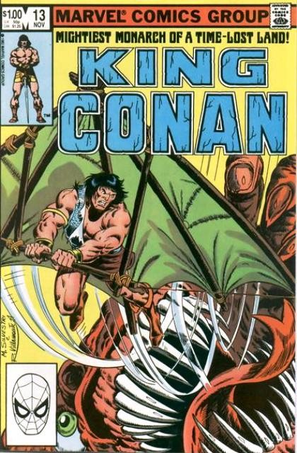 Couverture de King Conan Vol.1 (1980) -13- Circle of Sorcery