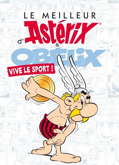 Couverture de Astérix (Hors Série) -Pub03- Le Meilleur d'Astérix & Obélix - Vive le sport !