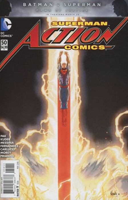 Couverture de Action Comics (2011) -50- Resurrection