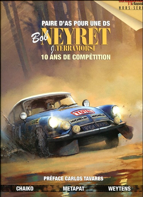 Couverture de Les aventures de Bob Neyret, Gentleman Driver -2- Paire d'as pour une DS