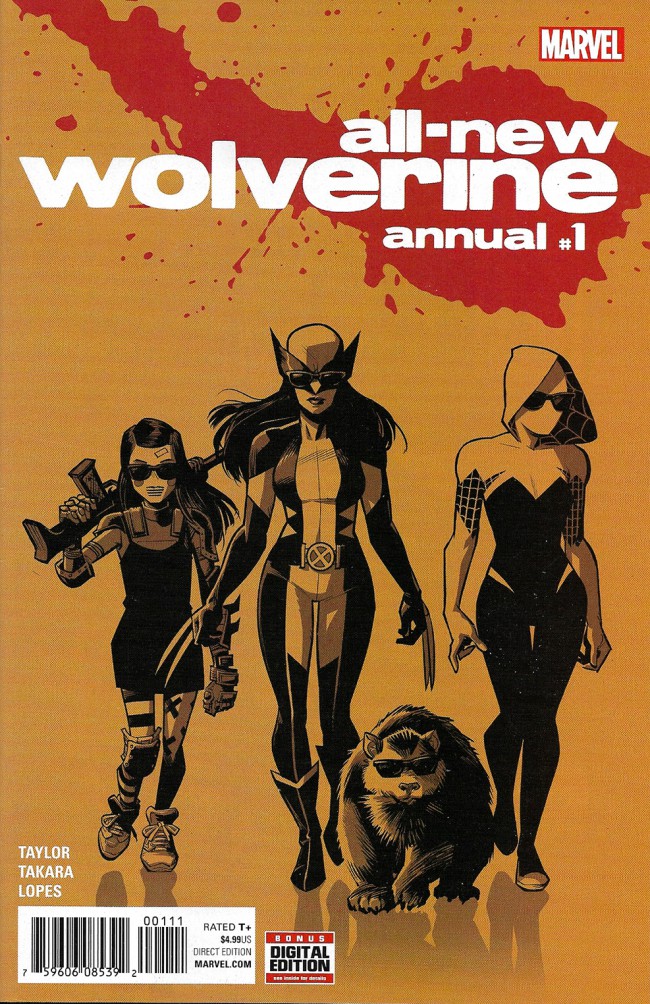 Couverture de All-New Wolverine (2016) -AN01- All-New Wolverine Annual