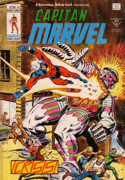 Couverture de Héroes Marvel (Vol.2) -49- ¡Crisis!