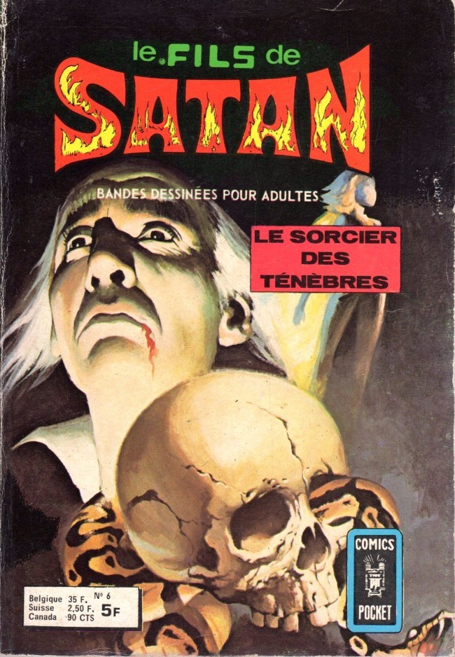 Couverture de Le fils de Satan -6- Le sorcier des ténèbres