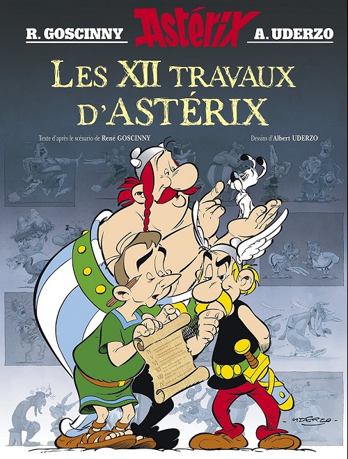 Couverture de Astérix (Hors Série) -C01e2016- Les XII Travaux d'Astérix