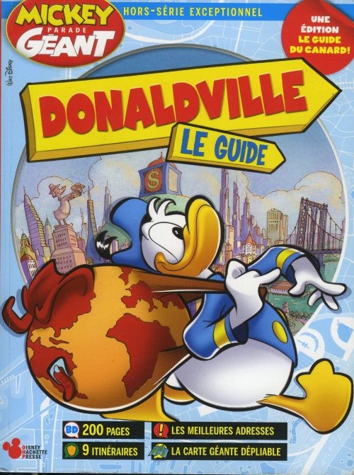 Couverture de Mickey Parade Géant Hors-série / collector -8HS08- Donaldville le Guide