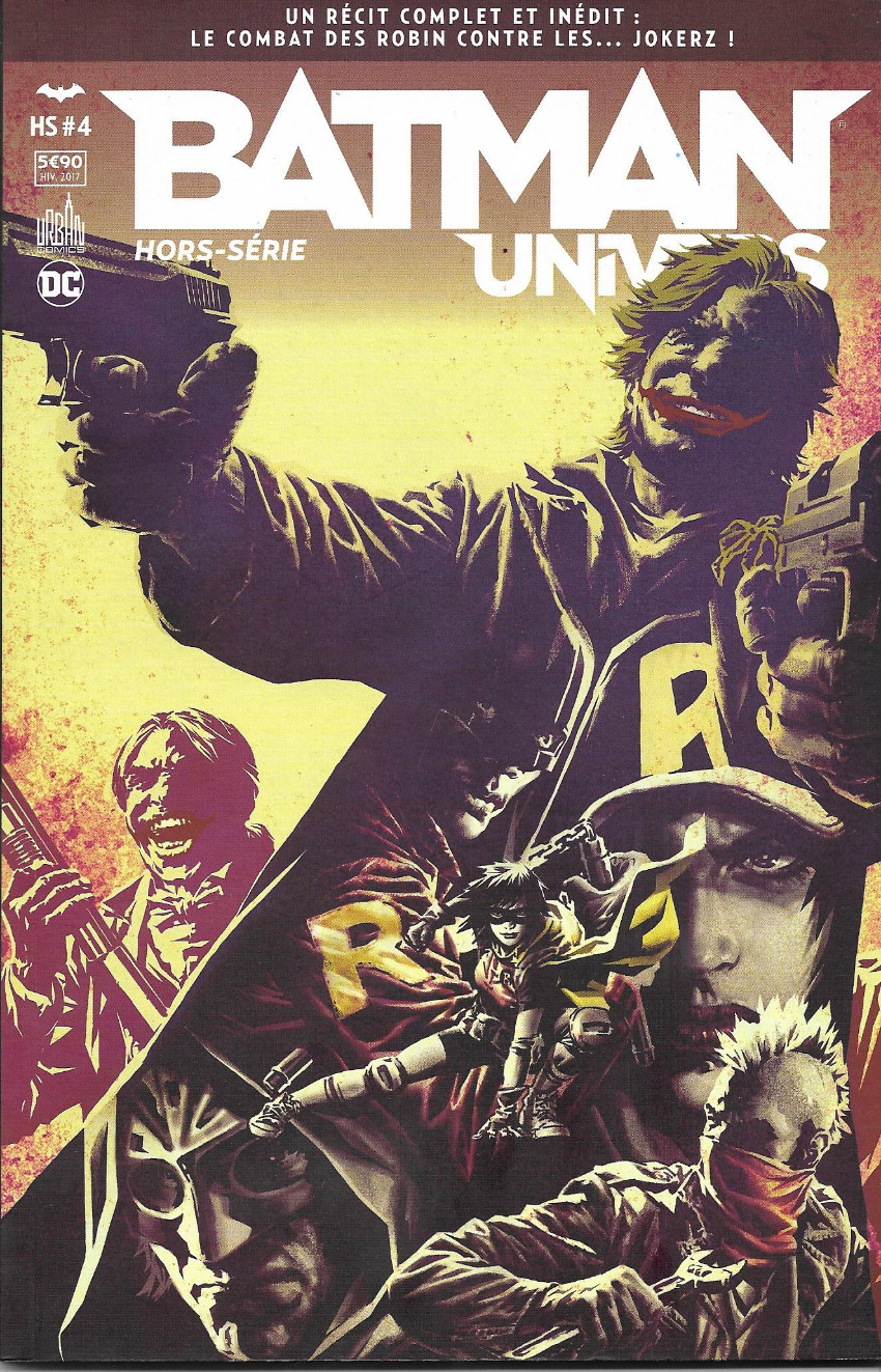 Couverture de Batman Univers -HS04- Le combat des Robin contre les Jokerz!