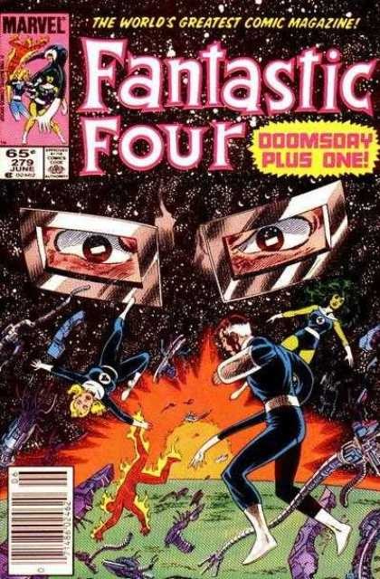 Couverture de Fantastic Four Vol.1 (1961) -279- Doomsday Plus One!