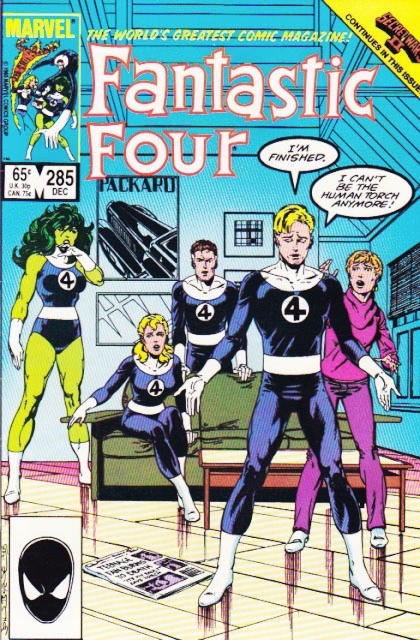 Couverture de Fantastic Four Vol.1 (1961) -285- Hero