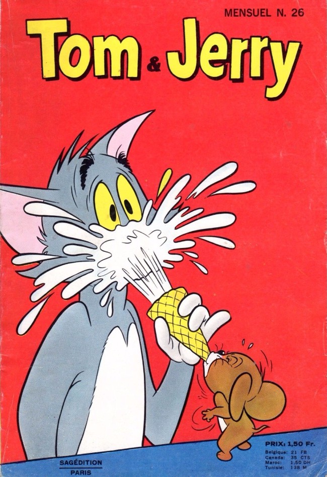Couverture de Tom & Jerry (2e Série - Sagédition) (Mini Géant) -26- Numéro 26