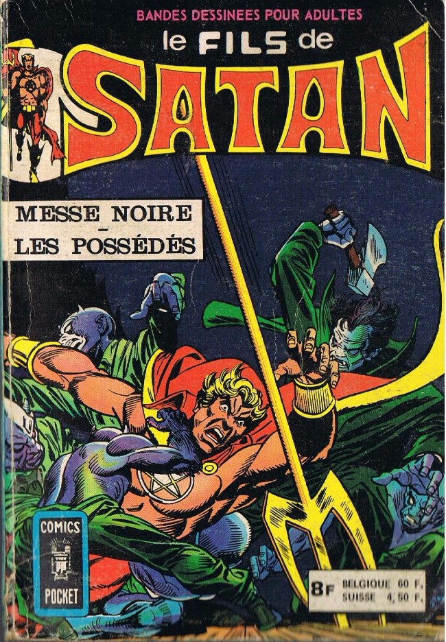 Couverture de Le fils de Satan -Rec02- Album N°3077 (n°3 et n°4)